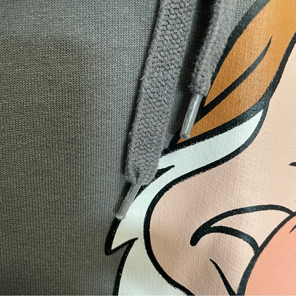 Disney Grumpy Snow White & the 7 Dwarfs Hooded Sweatshirt Women’s  Large - Picture 2 of 8